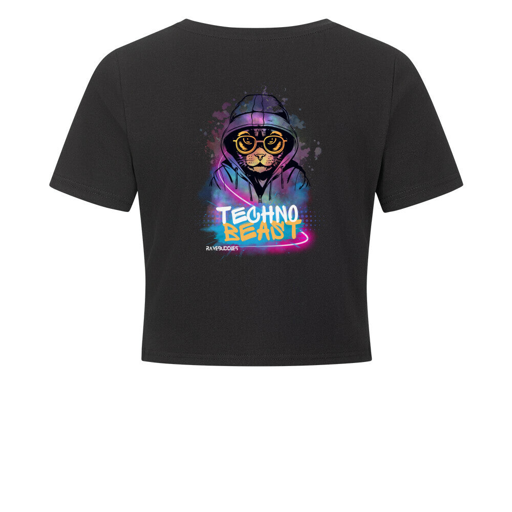 THE BEAST Cropped Tee - ravebuddies