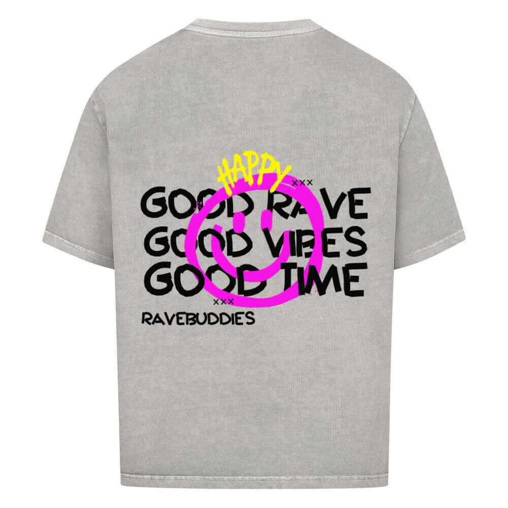 GOOD VIBES Oversized Shirt - ravebuddies