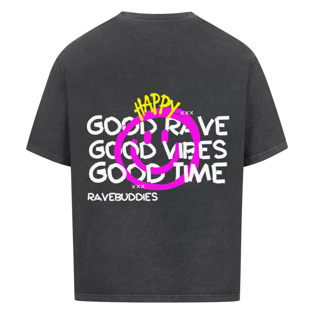 GOOD VIBES Oversized Shirt - ravebuddies