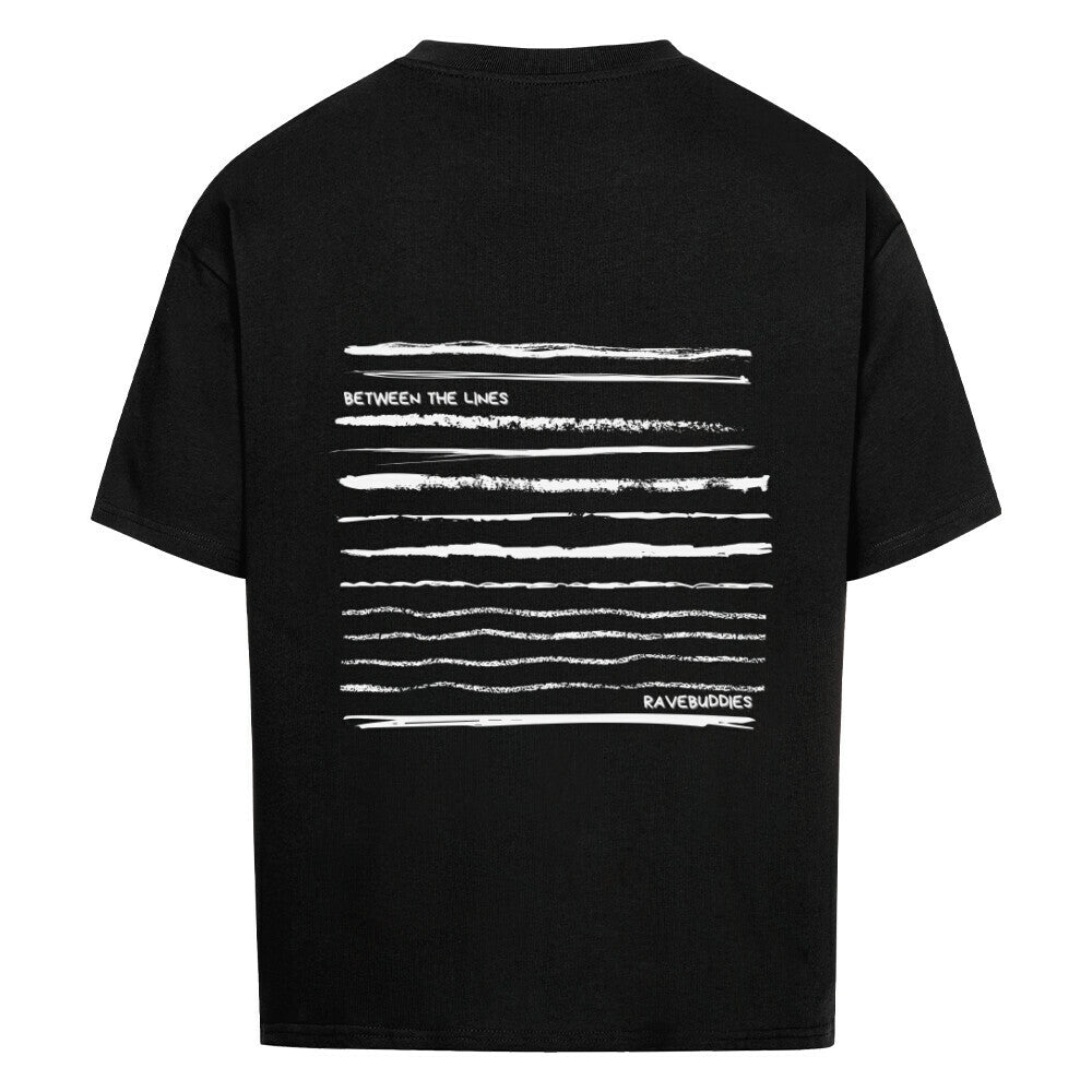 Between The Lines Oversized Shirt - ravebuddies