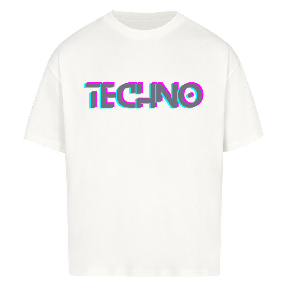 TECHNO Oversized Shirt - ravebuddies