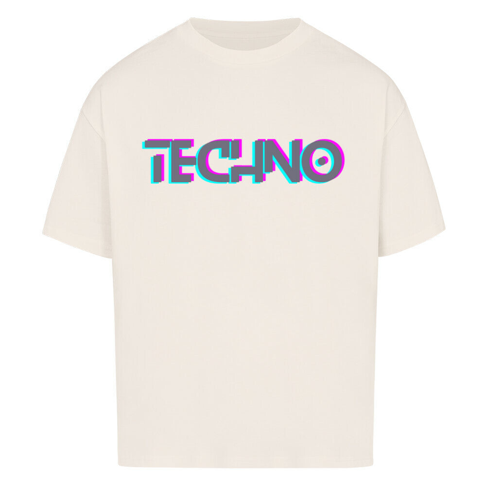 TECHNO Oversized Shirt - ravebuddies