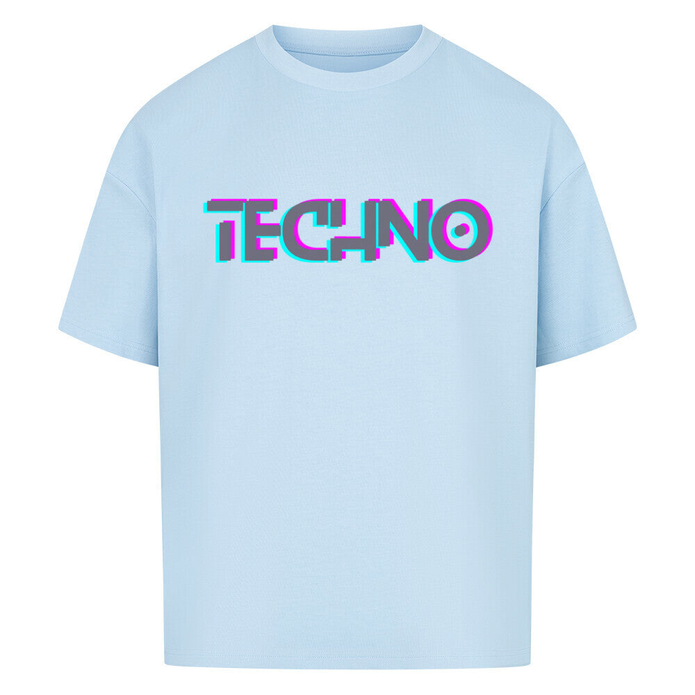 TECHNO Oversized Shirt - ravebuddies