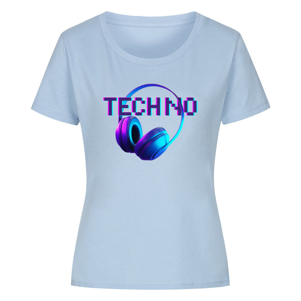 Techno Beats Shirt Women - ravebuddies