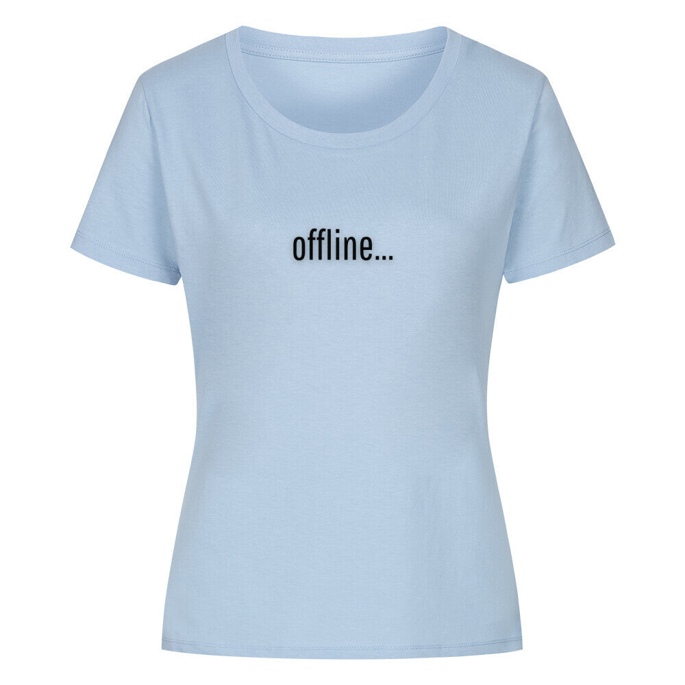 Offline Organic Shirt Women - ravebuddies