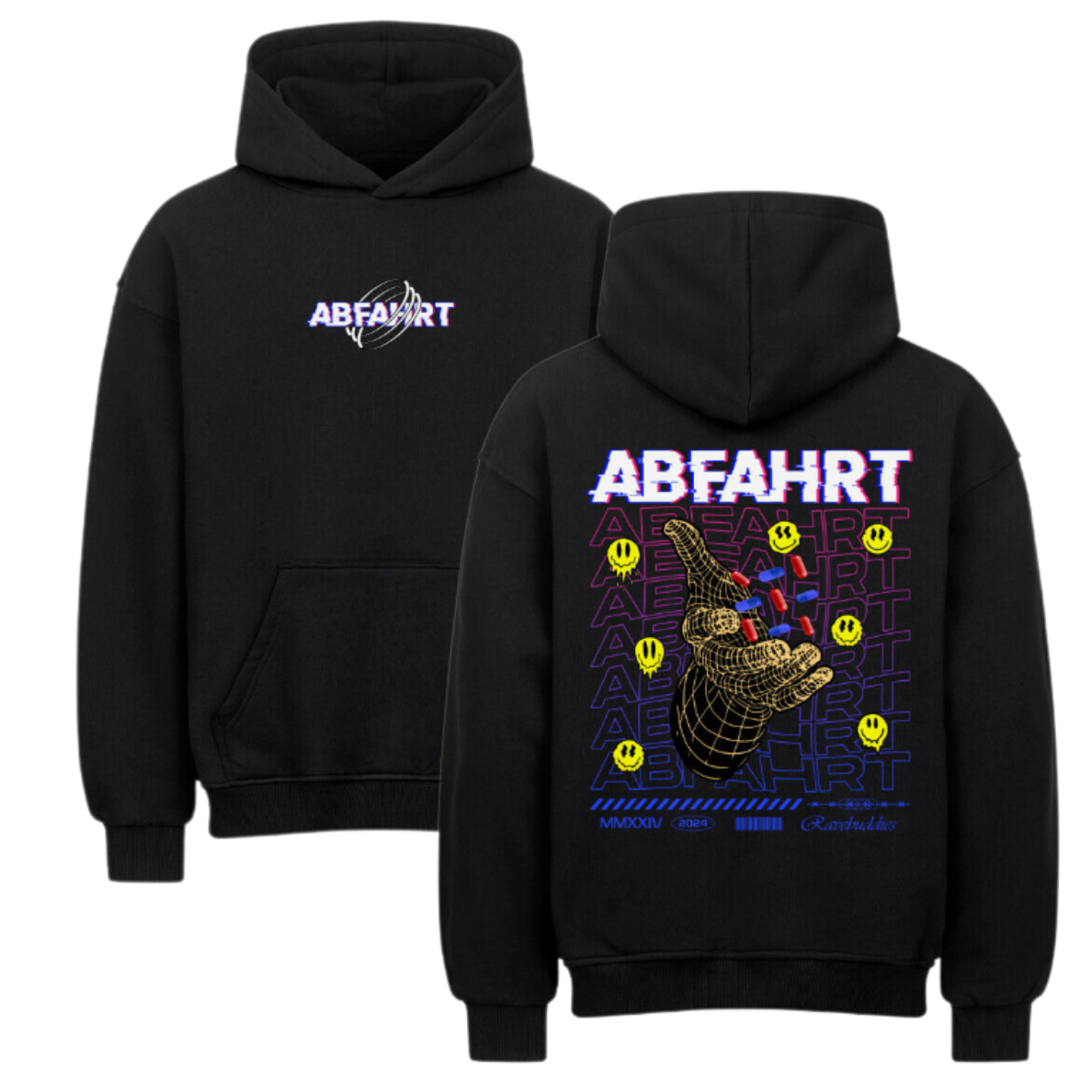 ABFAHRT Oversized Hoodie - ravebuddies