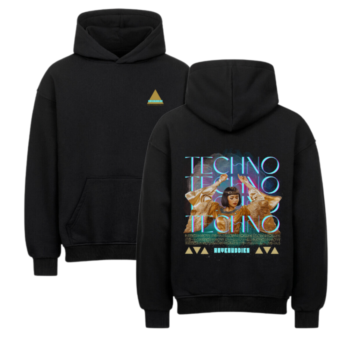 TECHNO CLEO Oversized Hoodie - ravebuddies