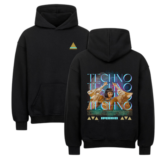 TECHNO CLEO Oversized Hoodie - ravebuddies