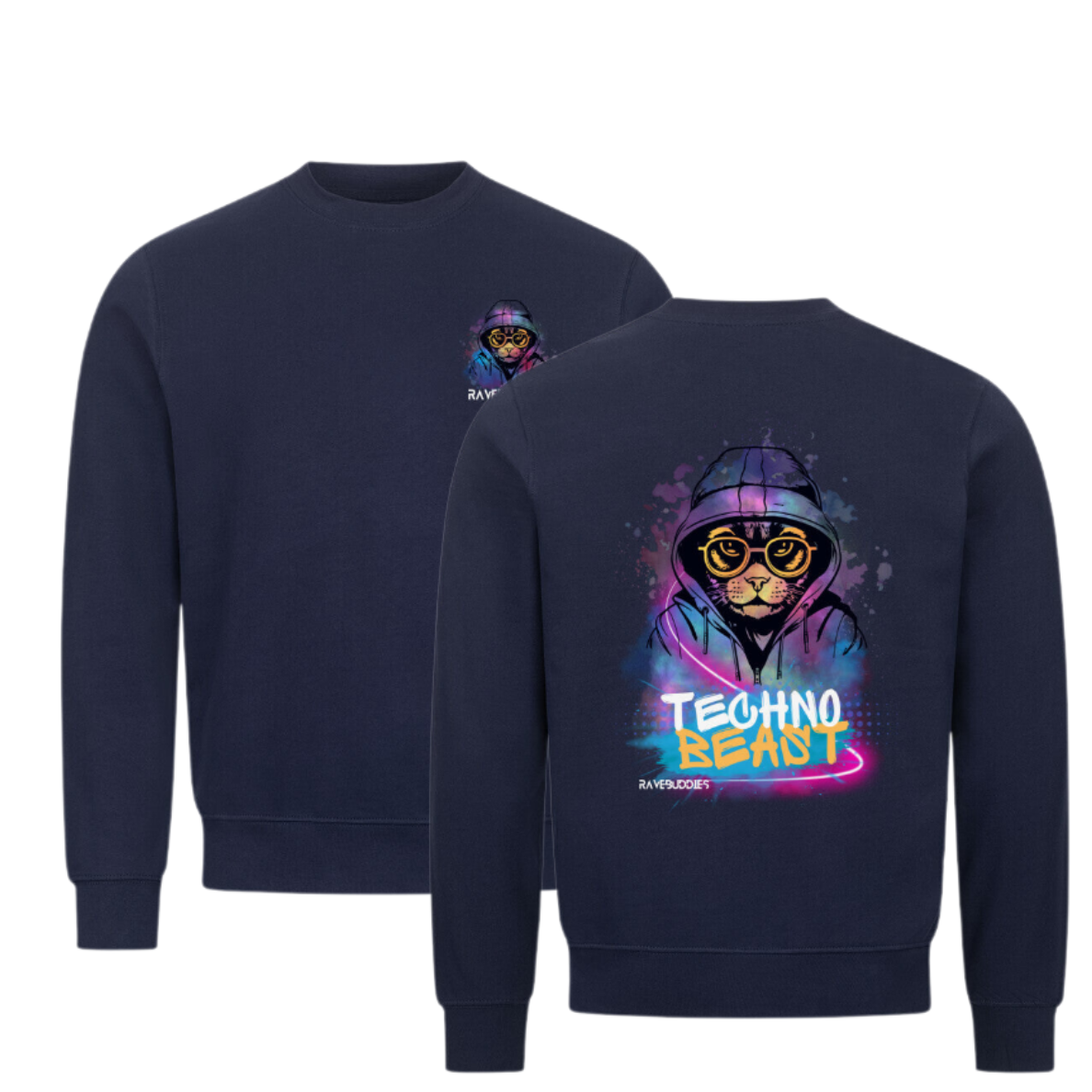 Techno Beast Premium Sweatshirt - ravebuddies