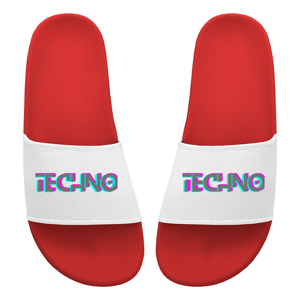 TECHNO Badelatschen - ravebuddies