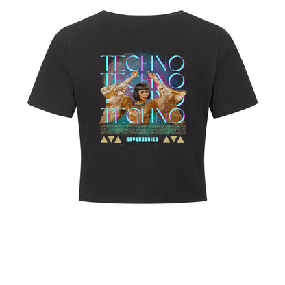 TECHNO CLEO Cropped Tee - ravebuddies