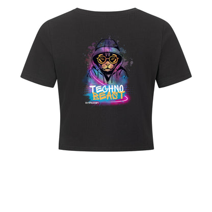 THE BEAST Cropped Tee - ravebuddies