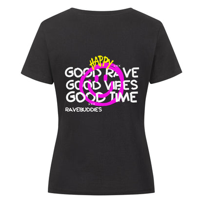 GOOD VIBES Organic Shirt Women - ravebuddies