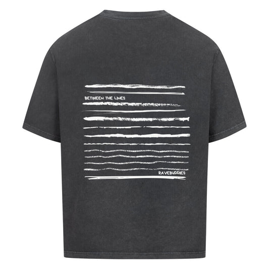 Between The Lines Oversized Shirt - ravebuddies