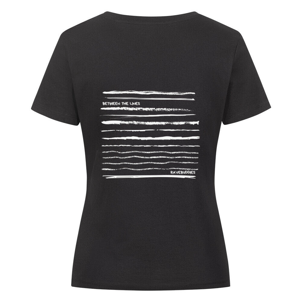 Between The Lines Organic Shirt Women - ravebuddies