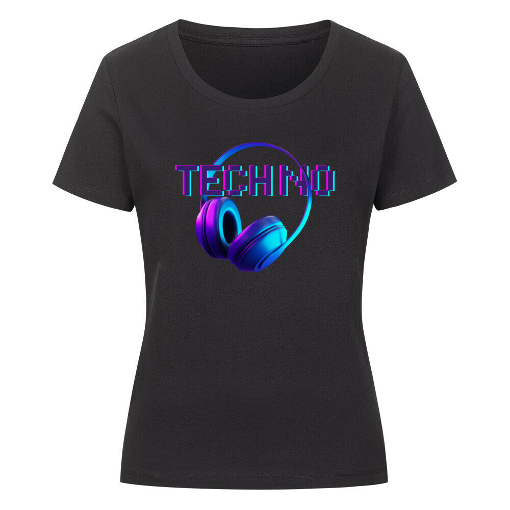 Techno Beats Shirt Women - ravebuddies