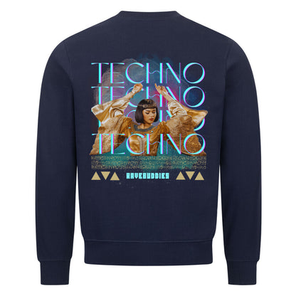 Techno Cleo Premium Sweatshirt - ravebuddies