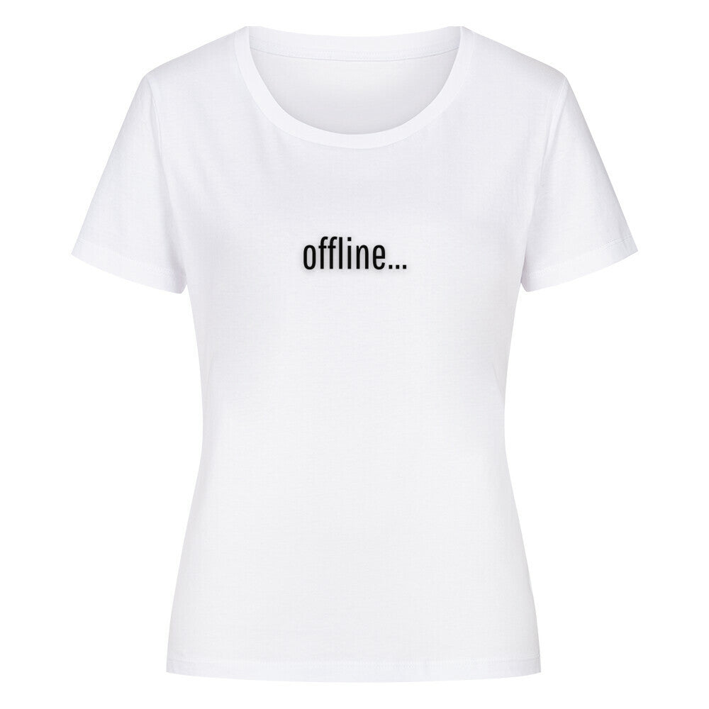 Offline Organic Shirt Women - ravebuddies
