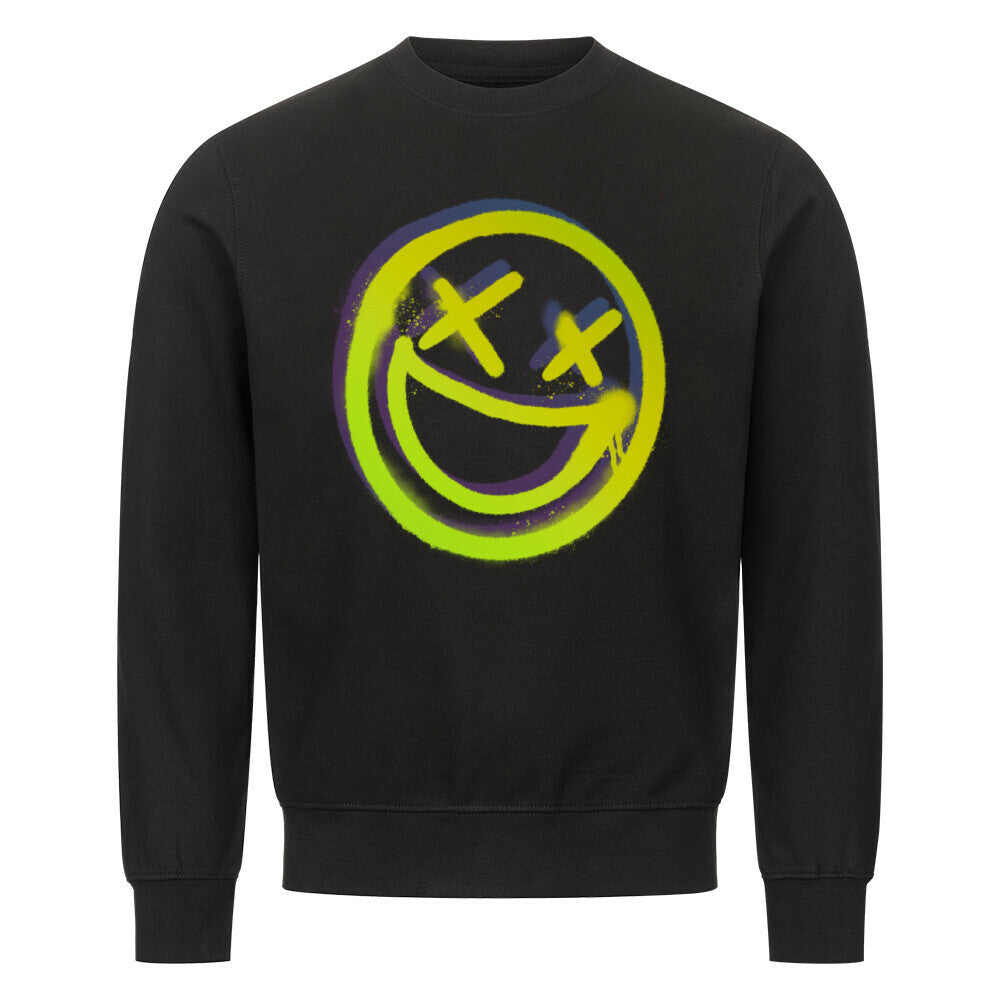Smiley Premium Sweatshirt - ravebuddies