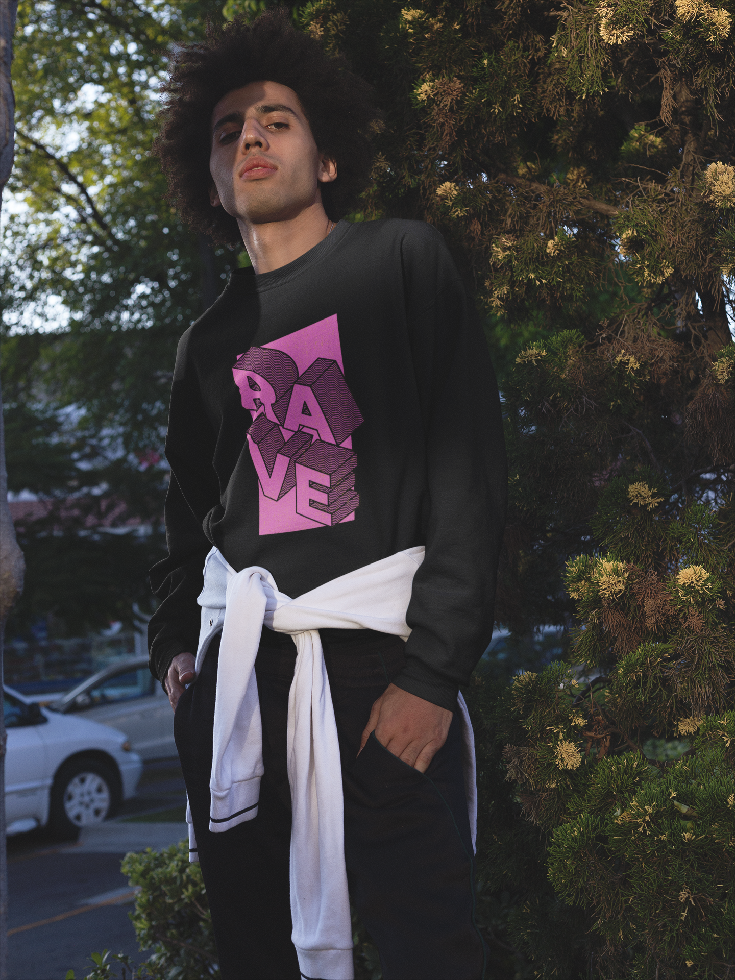 RAVE 3D Premium Sweatshirt